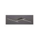 Rabalux Plafonjera Negan LED 24W srebrna (71019) - 71019