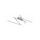 Rabalux Plafonjera Negan LED 40W srebrna (71020) - 71020