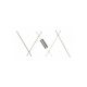 Rabalux Plafonjera Negan LED 40W srebrna (71020) - 71020