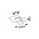 Rabalux Plafonjera Ottavia LED 40W crna (71371) - RAS003140A00000
