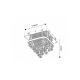 Rabalux Plafonjera Pallas LED 23+ E14 4x MAX 40W hrom (2238) - 2238-1