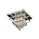 Rabalux Plafonjera Pallas LED 36+ E14 4x MAX 40W hrom (2239) - 2239
