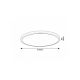 Rabalux Plafonjera Paulos LED 48W crna (71074) - RAS002592A00000