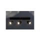 Rabalux Plafonjera Perico GU10 3X MAX 5W crna (73019) - RAS002717A00000