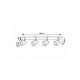 Rabalux Plafonjera Perico GU10 4X MAX 5W crna (73021) - RAS002730A00000