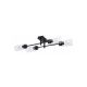 Rabalux Plafonjera Prudence E27 4x MAX 40W crna (2672) - 2672-1
