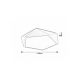 Rabalux Plafonjera Raffa LED 30W sivo (71251) - RAS002508A00000