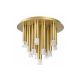 Rabalux Plafonjera Ramira G9 13x MAX 5W zlatna (71355) - RAS003133A00000