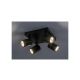 Rabalux Plafonjera Rogelio GU10 4X MAX 5W mat crno (73026) - RAS002569A00000