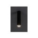 Rabalux Plafonjera Senobia GU10 1x MAX 35W crna (73031) - RAS002578A00000