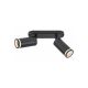 Rabalux Plafonjera Senobia GU10 2x MAX 35W crna (73034) - RAS002533A00000