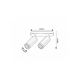 Rabalux Plafonjera Senobia GU10 2x MAX 35W crna (73034) - RAS002533A00000