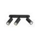 Rabalux Plafonjera Senobia GU10 3x MAX 35W crna (73035) - RAS002541A00000