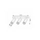 Rabalux Plafonjera Senobia GU10 3x MAX 35W crna (73035) - RAS002541A00000