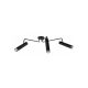Rabalux Plafonjera Senobia GU10 3x MAX 35W crna (73039) - RAS002721A00000