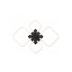 Rabalux Plafonjera Sotiris LED 47W mat crno (71006) - 71006-1