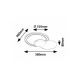 Rabalux Plafonjera Stavros LED 40W crna (71402) - RAS003170A00000