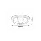 Rabalux Plafonjera Sudan E27 2x MAX 40W bronzana (7995) - 7995