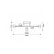 Rabalux Plafonjera Sullivan E14 5x MAX 40W crna (3296) - 3296-1