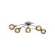 Rabalux Plafonjera Tamara E14 5x MAX 40W hrom (5349) - 5349