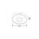 Rabalux Plafonjera Taytum LED 25W bela (71117) - 71117-1
