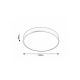 Rabalux Plafonjera Tesia LED 36W mat crno (3314) - 3314