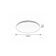 Rabalux Plafonjera Toma LED 20W hrom (3874) - 3874