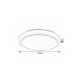 Rabalux Plafonjera Trevor2 LED 12W bela (71181) - RAS002558A00000