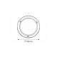 Rabalux Plafonjera Ufo E27 1x MAX 60W hrom (5113) - 5113