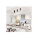 Rabalux Plafonjera Zircon GU10 1X MAX 5W mat crno (5074) - 5074