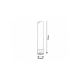 Rabalux Plafonjera Zircon GU10 1X MAX 5W mat crno (5075) - 5075