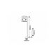 Rabalux Podne lampe Farelia E27 1x MAX 10W crna (74019) - RAS003255A00000