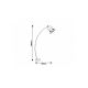Rabalux Podne lampe Otto E27 1x MAX 60W mat crno (5592) - 5592-1