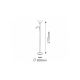 Rabalux Podne lampe Pearl classic E27 G45 1x MAX 60 + E14 1x MAX 40W bronzana (4019) - 4019
