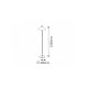 Rabalux Podne lampe Regina E27 1x MAX 60W bronzana (8178) - 8178