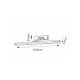 Rabalux Rasveta za slike Picture slim LED 12W hrom (3908) - 3908