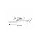 Rabalux Rasveta za slike Picture slim LED 8W hrom (3907) - 3907