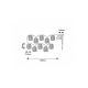 Rabalux Spoljna dekorativna rasveta Rupit LED 06W crna (77047) - 77047-1