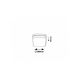 Rabalux Spoljna plafonska rasveta Hamburg LED 10W antracit siva (8849) - 8849