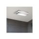 Rabalux Spoljna plafonska rasveta Stuttgart E27 2x MAX 11W brušeni hrom (8227) - 8227