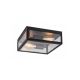 Rabalux Spoljna plafonska rasveta Zaton E27 2x MAX 60W mat crno (7070) - 7070-1