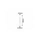 Rabalux Spoljna podna rasveta Inox torch E27 1x MAX 25W brušeni hrom (8264) - 8264