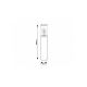 Rabalux Spoljna podna rasveta Wellington E27 1x MAX 60W mat crno (7503) - 7503-1