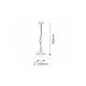 Rabalux Spoljna visilice Oslo E27 1x MAX 60W crna (8717) - 8717