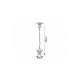 Rabalux Spoljna visilice Paravento E27 1x MAX 40W crna (7149) - 7149