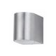Rabalux Spoljna zidna rasveta Chile GU10 1x MAX 35W brušeni aluminijum (8020) - 8020