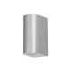 Rabalux Spoljna zidna rasveta Chile GU10 2x MAX 35W brušeni aluminijum (8034) - 8034
