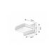 Rabalux Spoljna zidna rasveta Gendt LED 12W crna (77061) - 77061