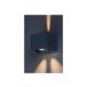 Rabalux Spoljna zidna rasveta Hallstatt LED 10W sivo (77170) - RAS003079A00000