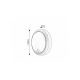 Rabalux Spoljna zidna rasveta Hitura LED 15W bela (77029) - 77029